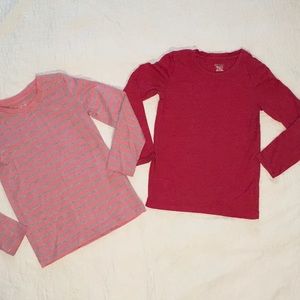 Little girls sz 4/5 long sleeved bundle of 2